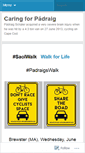 Mobile Screenshot of caringforpadraig.org